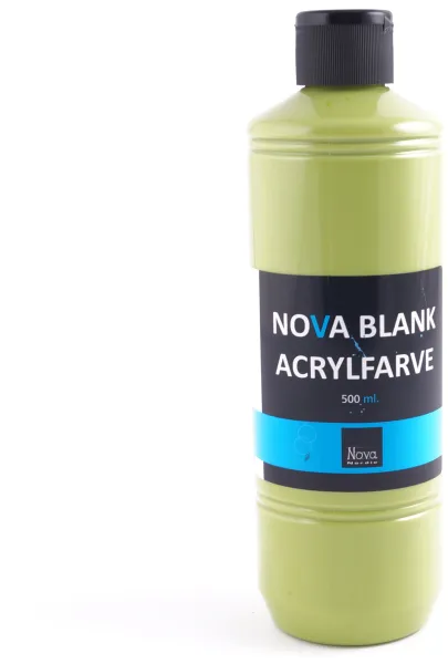 Nova acrylic paint gloss 500 ml. Light green